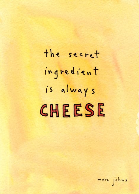 A yellow background with the words " cheese " written in black.