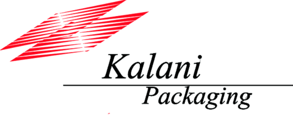 A logo of kalani packaging